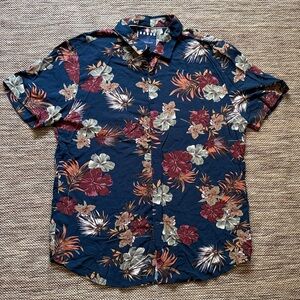 Denim & Flower Men’s Floral Dress Shirt